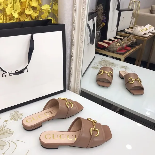 Gucci Horsebit 1955 Cuir Tan Horsebit Buckle Babouches 6