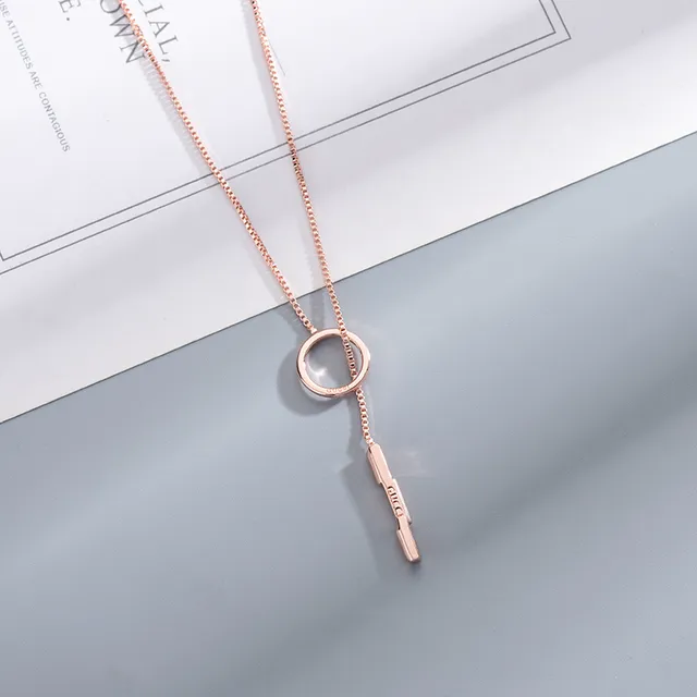 Gucci Lariat Necklace Gold Box Chain Necklace 6