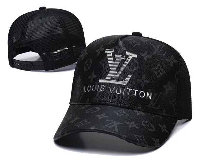 Gucci Monogrammed Structured Black Baseball Cap 7