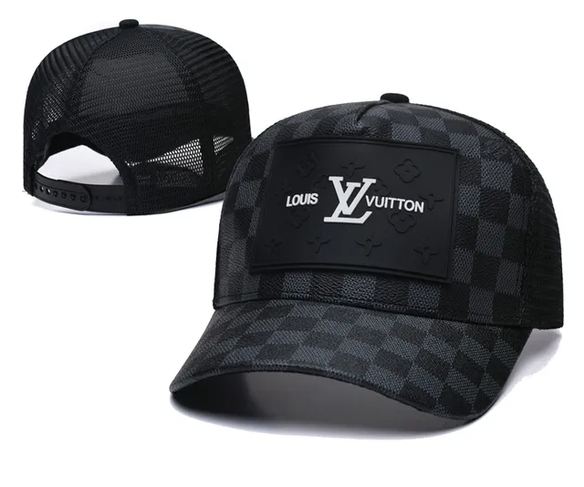 Gucci Monogrammed Structured Black Baseball Cap 20