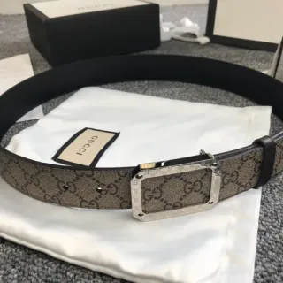 Gucci Ophidia GG Supreme Monogram Leather Belt