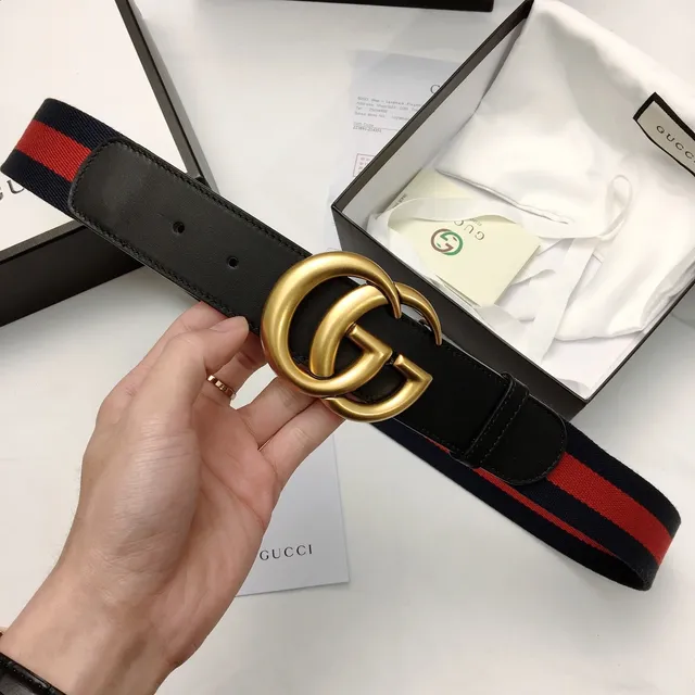 Gucci Ophidia Web Stripe Canvas Belt 5