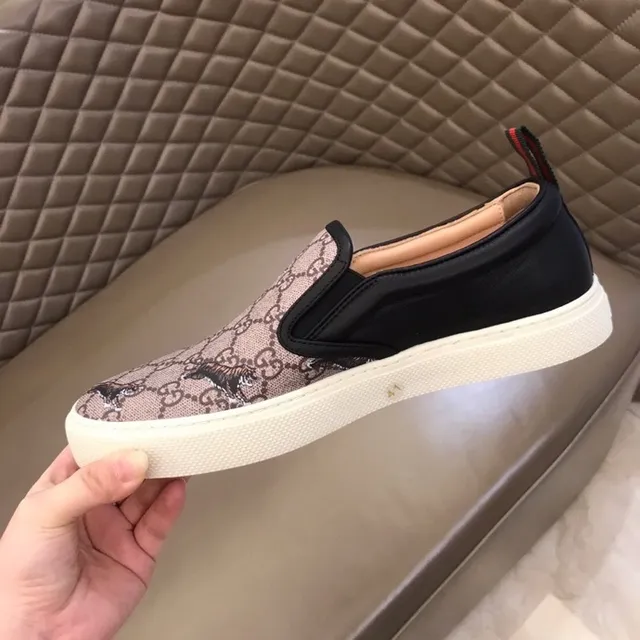 Gucci Screener GG Monogram Lona Mocassins 5