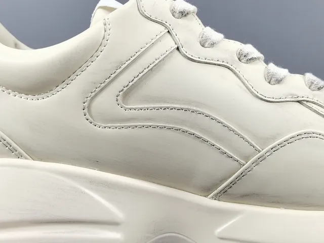 Gucci Screener Thank Graphic White Chunky Sneakers 6