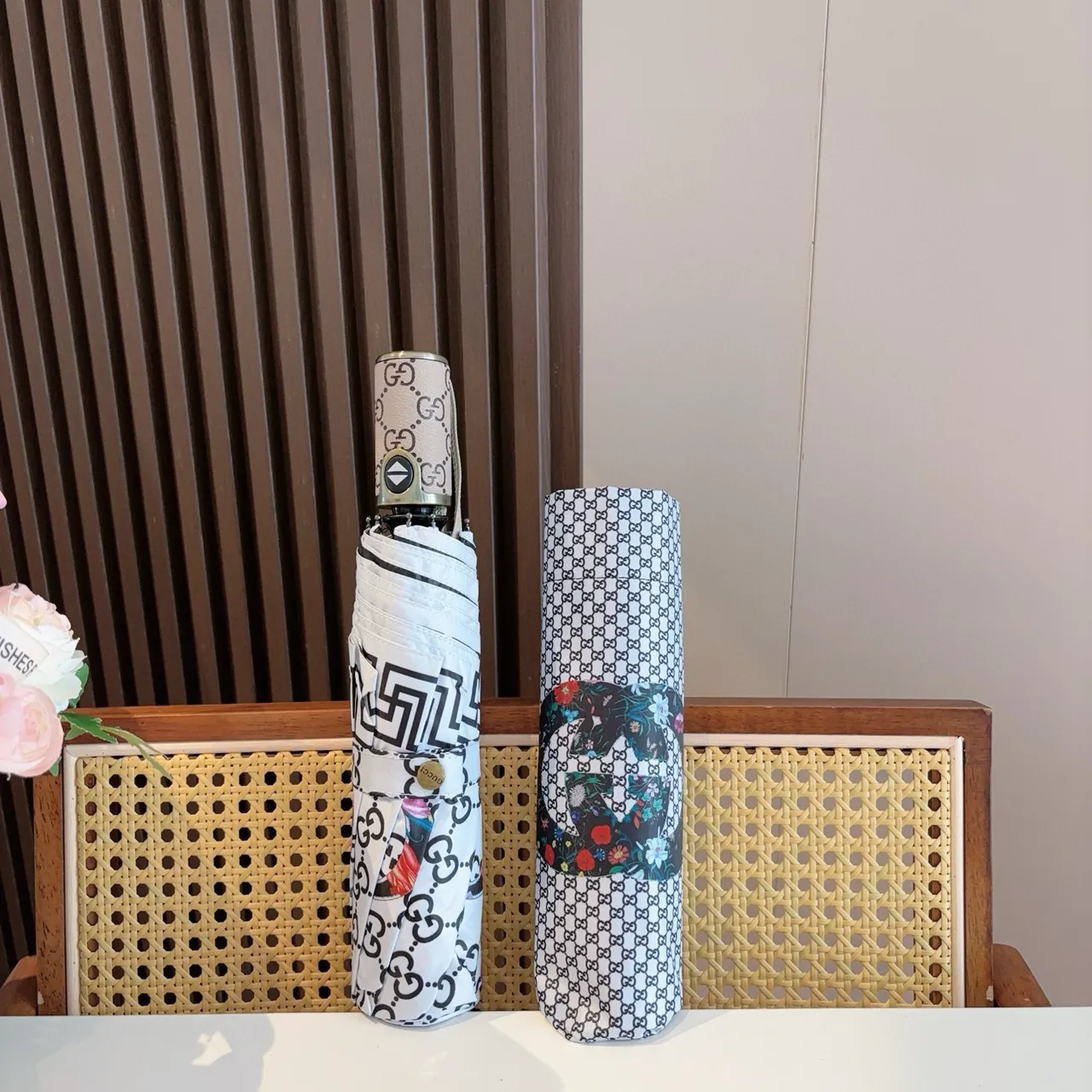 Gucci সাদা বহুরঙ মোনোগ্রাম-প্রিন্টেড ফ্লোরাল-মোটিফ হ্যান্ডব্যাগ 7