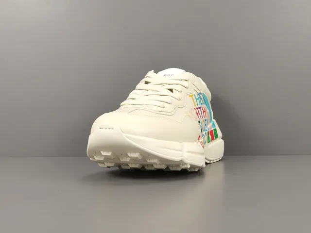 Gucci x The North Face Ace Multicolor Graphic Lifestyle Sneakers 15