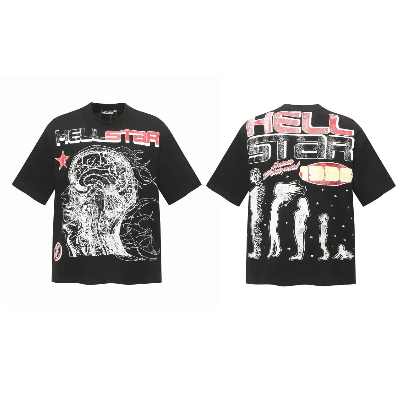 Hellstar Graphic Print Oversized T-Shirt 9