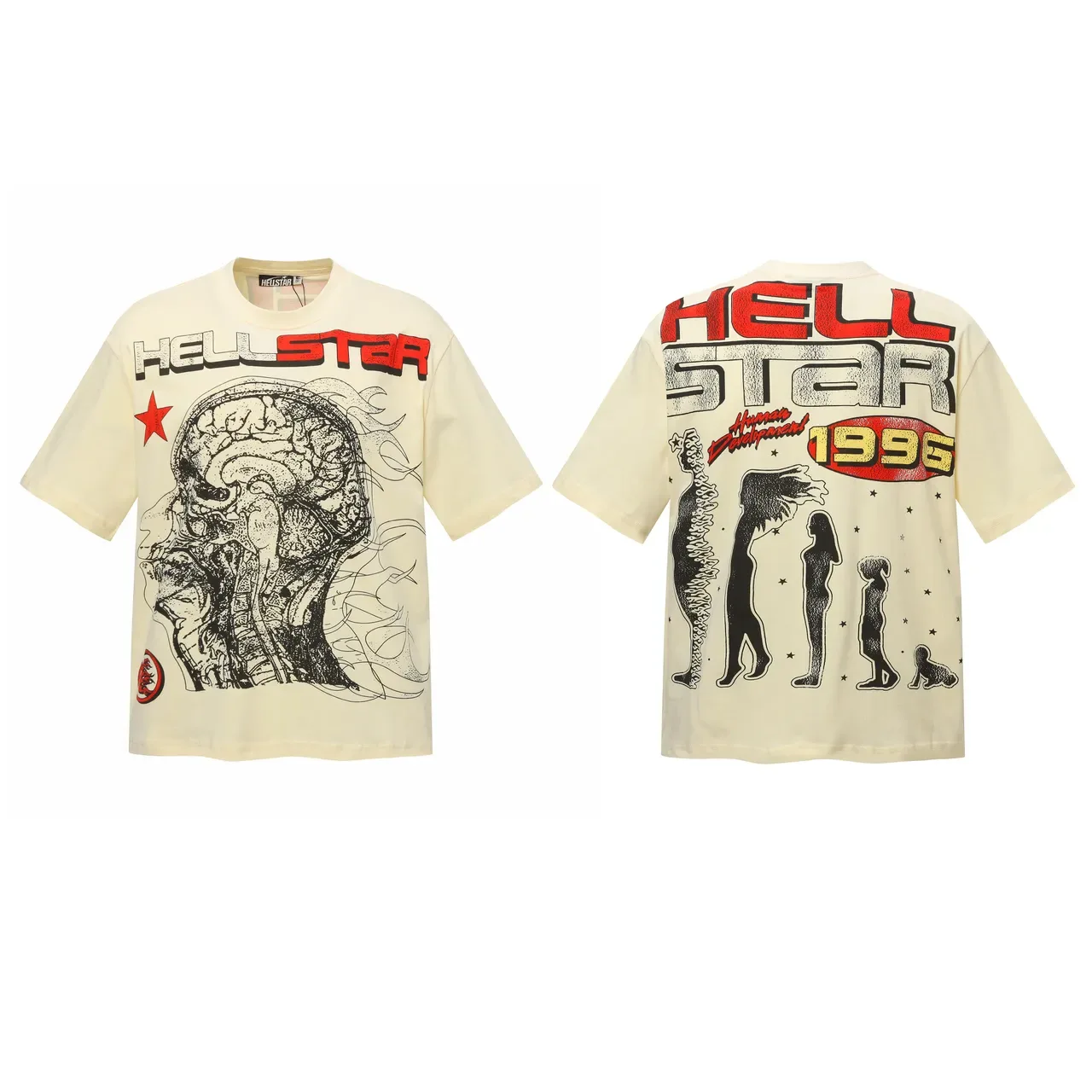 Hellstar Graphic Print Oversized T-Shirt 10