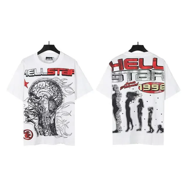 Hellstar Graphic Print Oversized T-Shirt 11