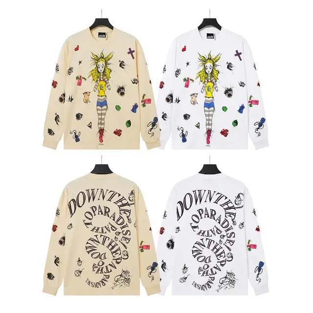 Hellstar Long-Sleeve Graphic Crewneck T-Shirt 2