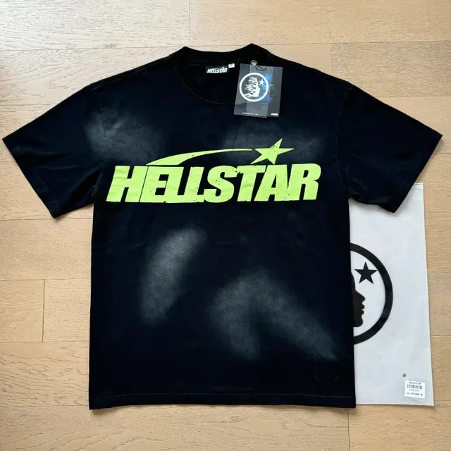 Hellstar Oversized Graphic Print Black T-Shirt 8