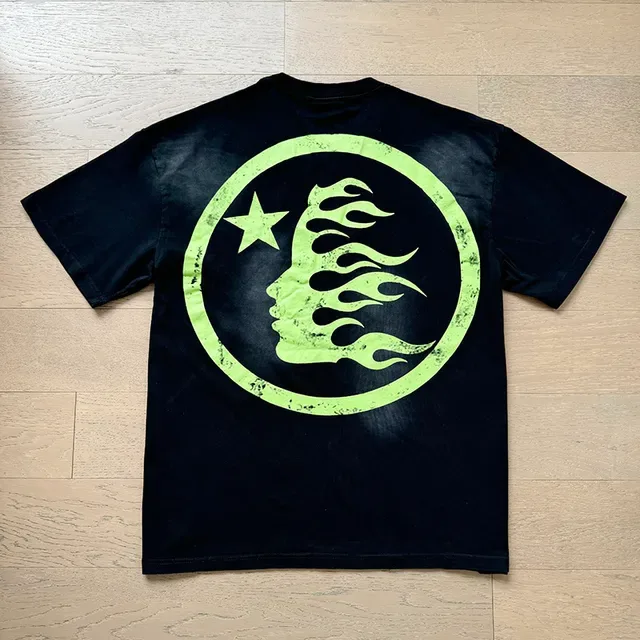Hellstar Oversized Graphic Print Black T-Shirt 9