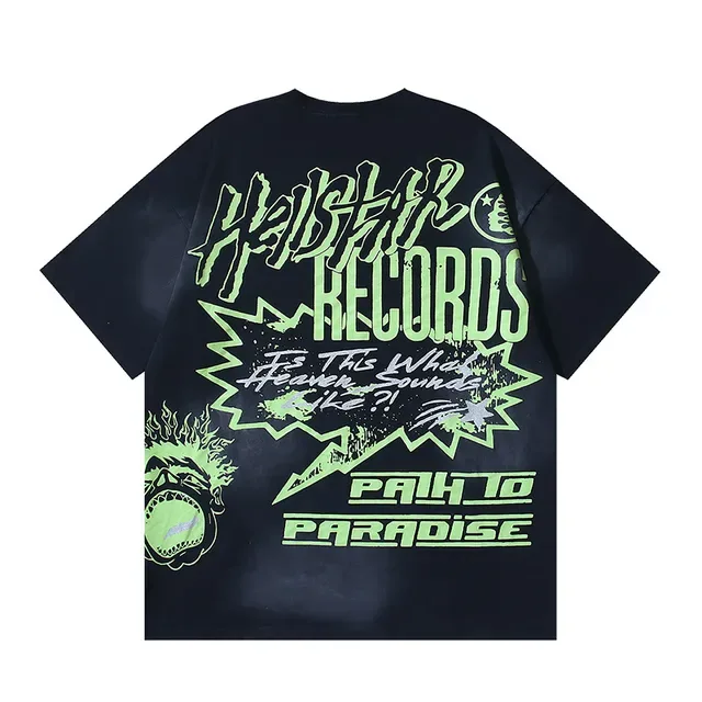 Hellstar Records Oversized Graphic T-Shirt 3