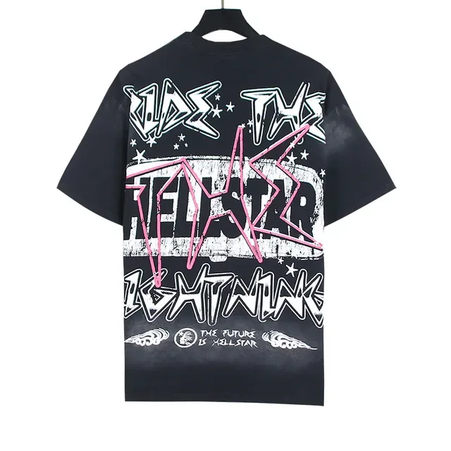 Hellstar Ride The Lightning Graphic Oversized T-Shirt 6