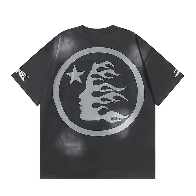 Hellstar Sports Graphic Oversized Black T-Shirt 3
