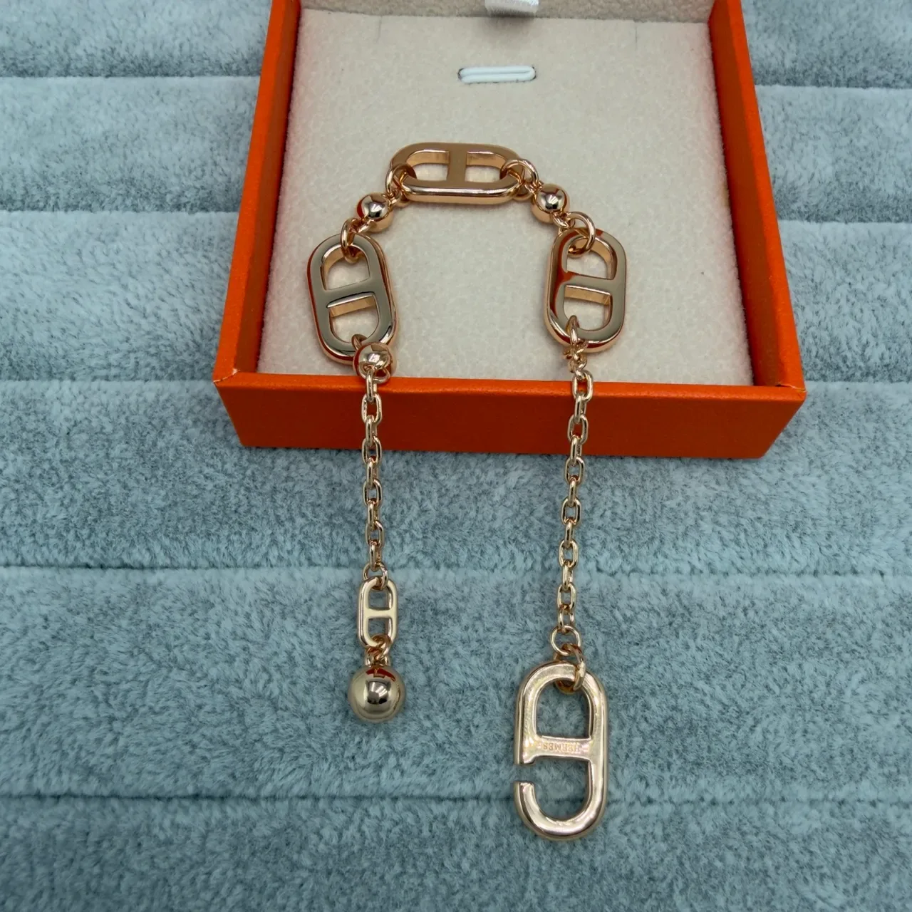 Hermès Chaine d'Ancre H-Link Chain Drop Earrings 3