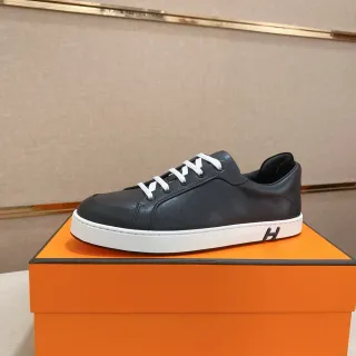Hermès H Sneaker Black and White Lifestyle Sneakers