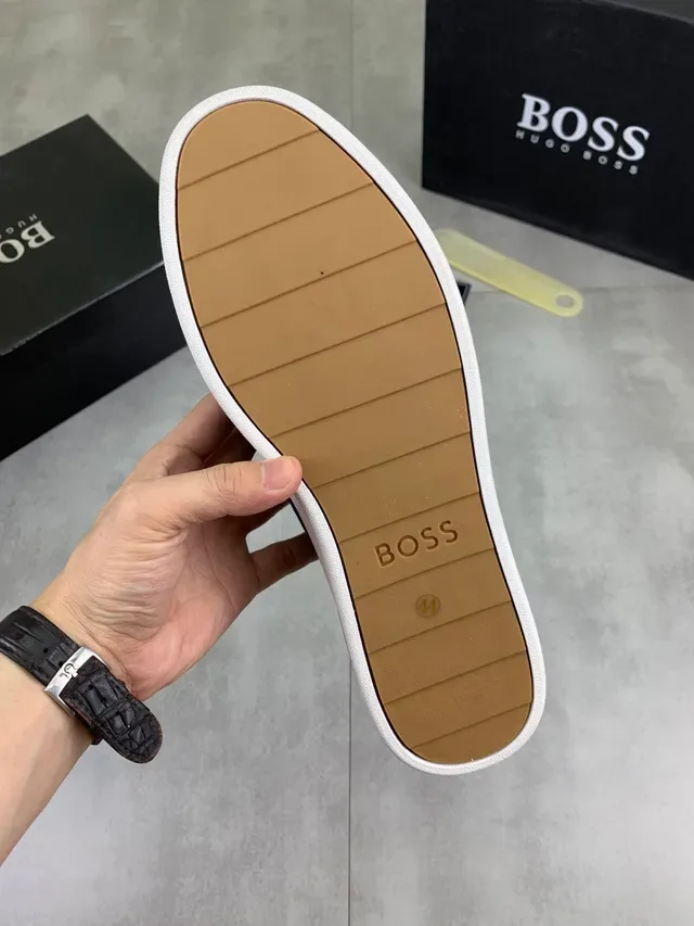Hugo Boss Navy Daim Lifestyle Sneakers 3
