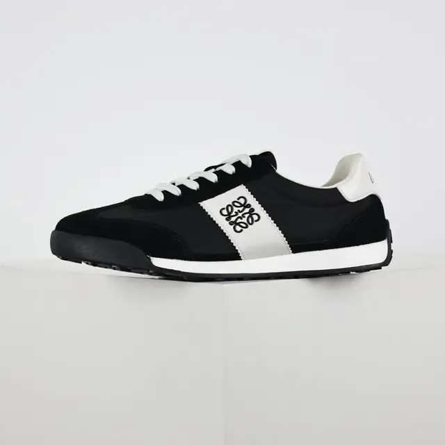 Loewe Flow Runner Black and White Lifestyle Sneakers 9