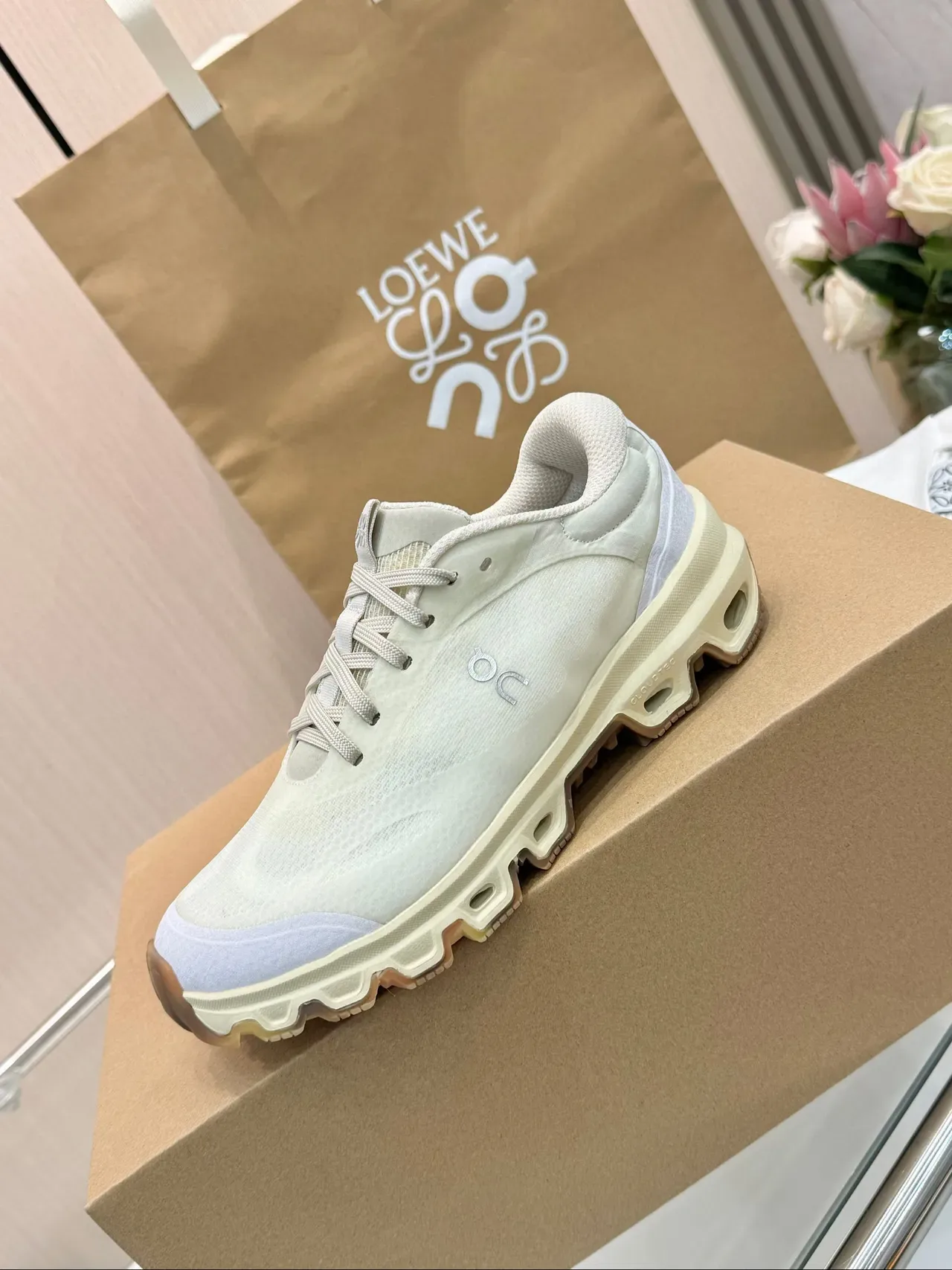 Loewe Flow Runner Off-White Mesh Tênis Lifestyle 2