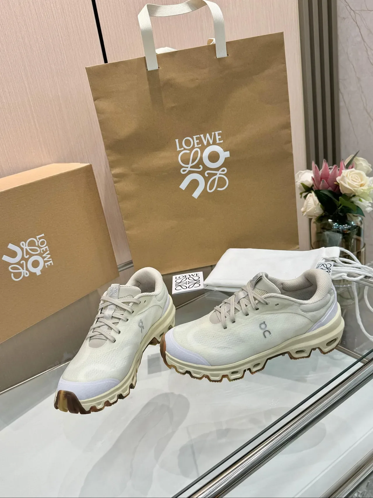Loewe Flow Runner Off-White Mesh Tênis Lifestyle 9