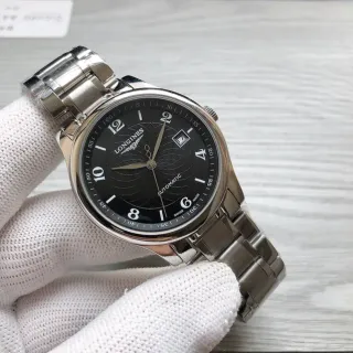 Longines Automatic Black Dial Stainless Steel Mechanical Watch