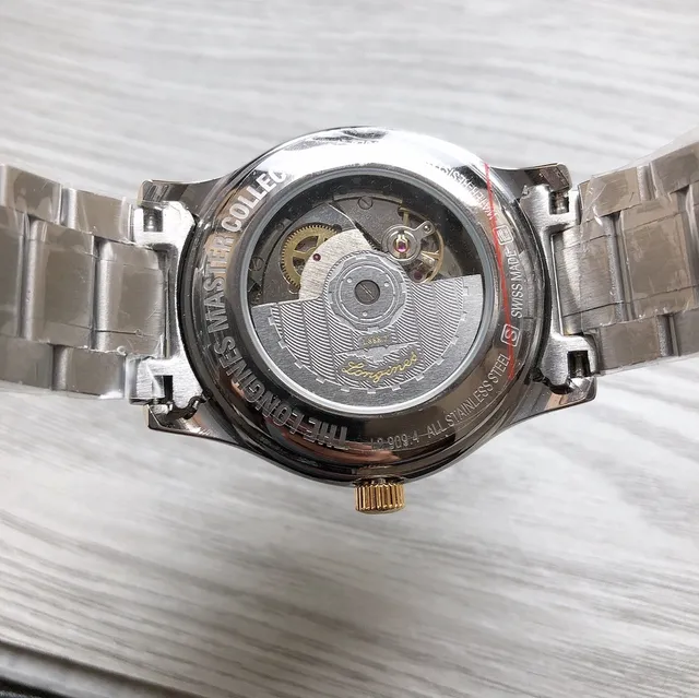Longines Automatic Black Dial Stainless Steel Mechanical Watch 2
