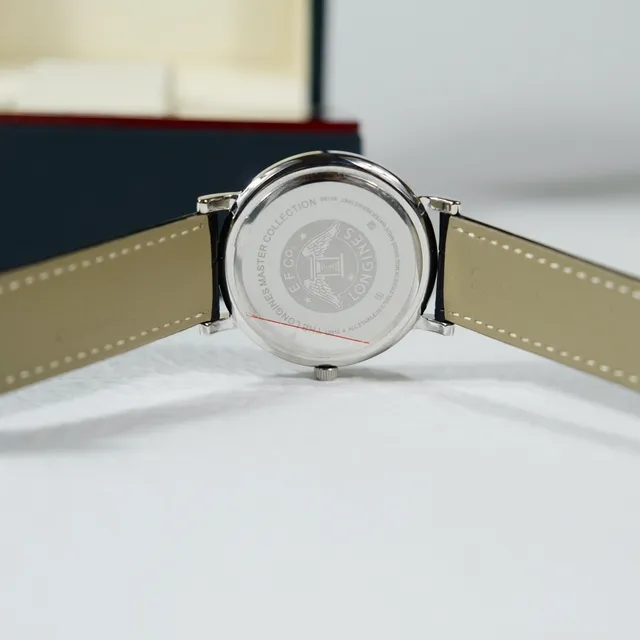 Longines Black Silver Classic Dress Dial Quartz Watch 3