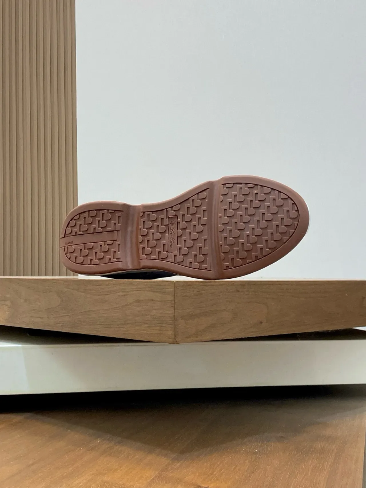 Loro Piana Tênis lifestyle de camurça cinza e nylon slip-on 9
