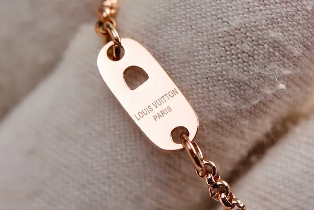 Louis Vuitton Alphabet Multicolor Enamel Cube Bracelet 2