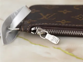 Louis Vuitton Brown White Monogram Canvas Silver-Tone Hardware Bucket Bag 4