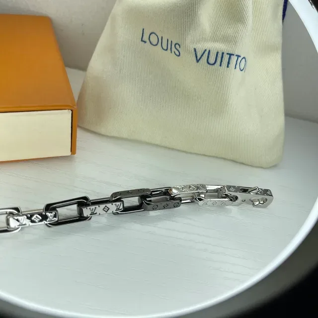 Louis Vuitton Chain Reaction Two-Tone Monogram Bracelet 2