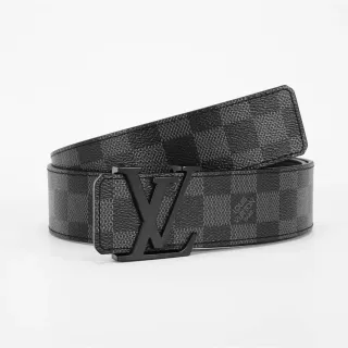 Louis Vuitton Damier Graphite Leather Belt