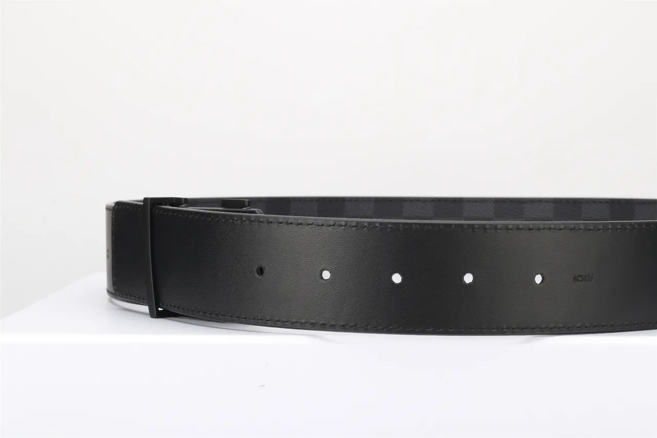 Louis Vuitton Damier Graphite Leather Belt 12
