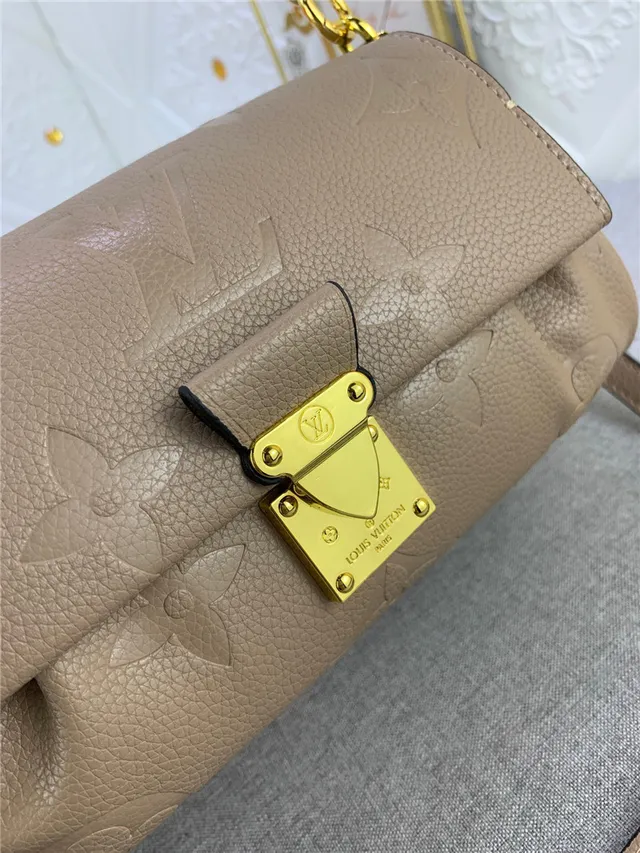 Louis Vuitton Dauphine Black Embossed Monogram Chain Bag 14
