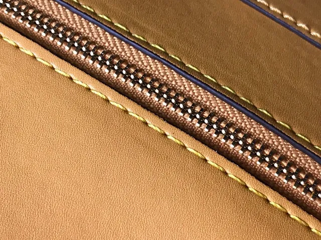 Louis Vuitton Dauphine Tan Smooth Leather Messenger Bag 2