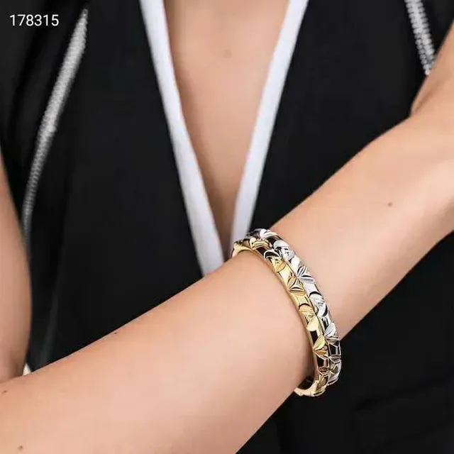 Louis Vuitton Faceted Geometric Open Cuff Bracelets 8