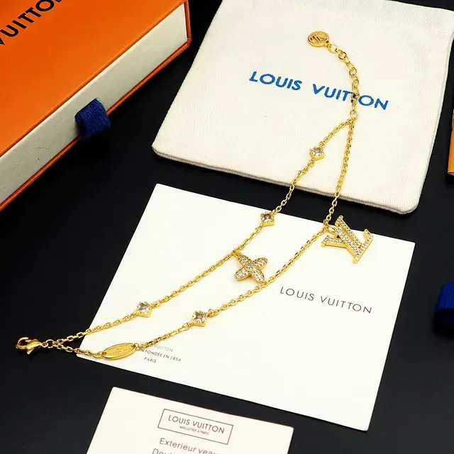Louis Vuitton Iconic Monogram Crystal-Embellished Multi-Chain Bracelet 5