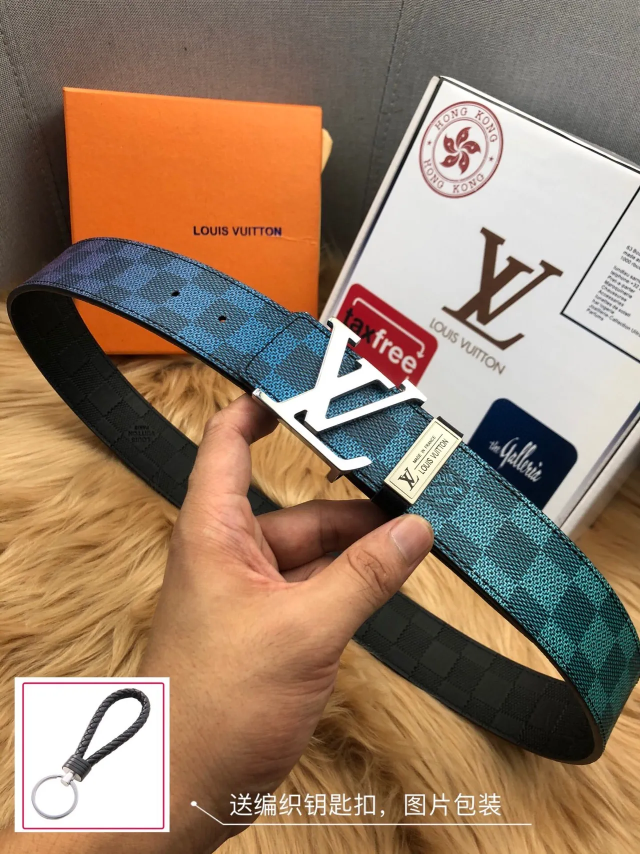 Louis Vuitton LV Initiales Black Red Reversible Damier Canvas Silver-Tone Buckle Leather Belt 6