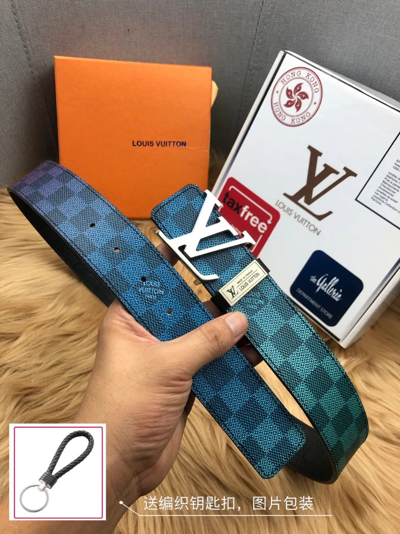 Louis Vuitton LV Initiales Black Red Reversible Damier Canvas Silver-Tone Buckle Leather Belt 8