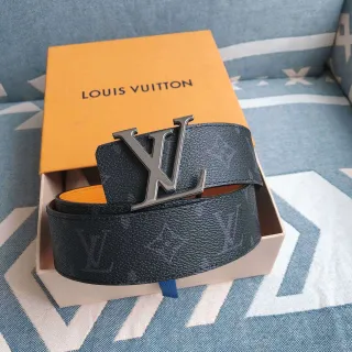 Louis Vuitton LV Initiales Monogram Leather Belt