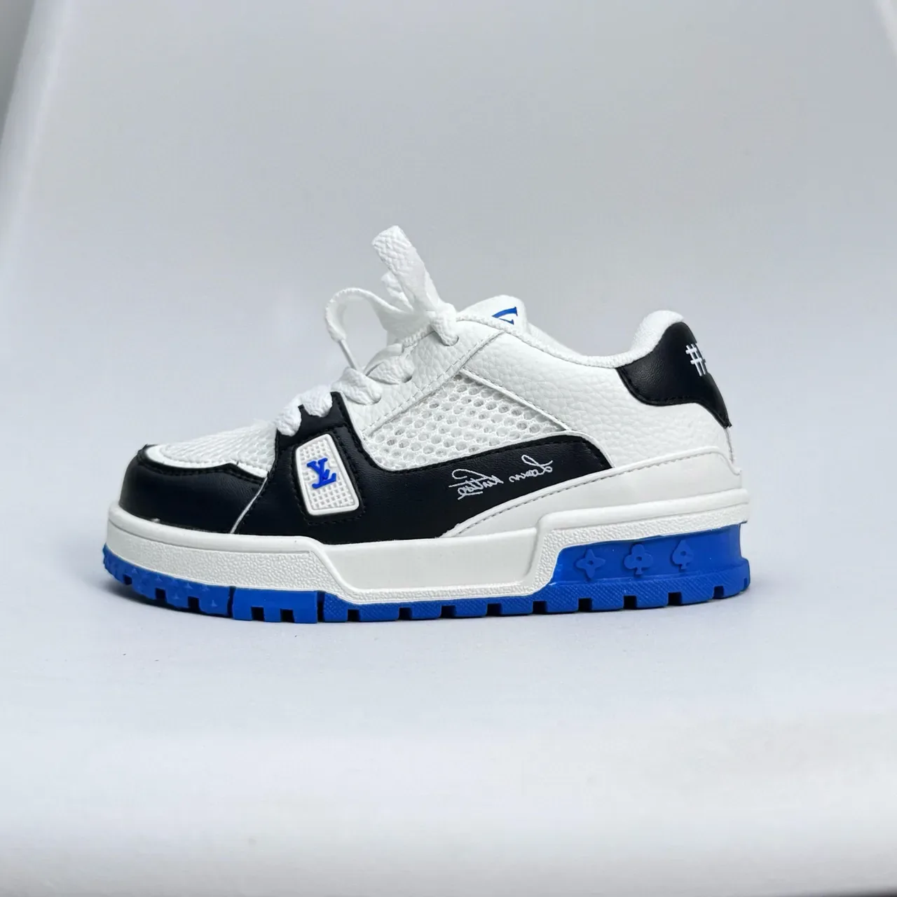 Louis Vuitton LV Trainer White Pink Chunky Sculpted Sole Mesh-and-Leather Upper Lifestyle Sneakers 12