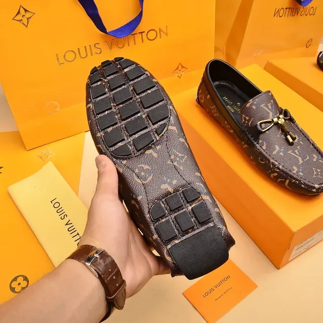 Louis Vuitton Monogram Canvas Horsebit Loafers 4