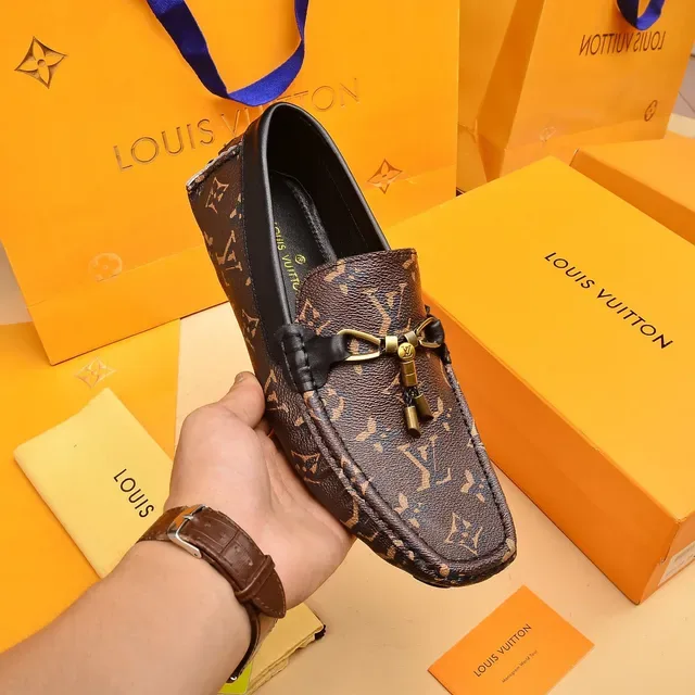 Louis Vuitton Monogram Canvas Horsebit Loafers 6