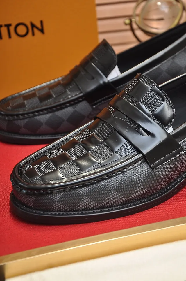 Louis Vuitton Monogram Canvas Patent Strap Loafers 2