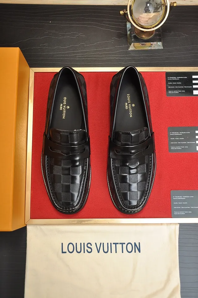 Louis Vuitton Monogram Canvas Patent Strap Loafers 5