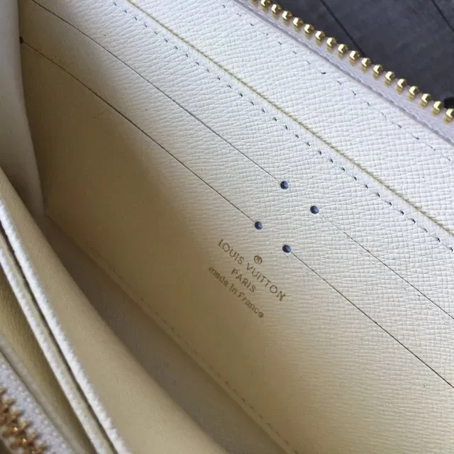 Carteira Louis Vuitton Monogram Canvas com zíper longa 10