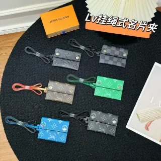 Louis Vuitton Monogram Lanyard Card Holder