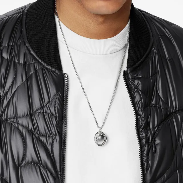 Louis Vuitton Monogram World Tour Orb Pendant Necklace 6