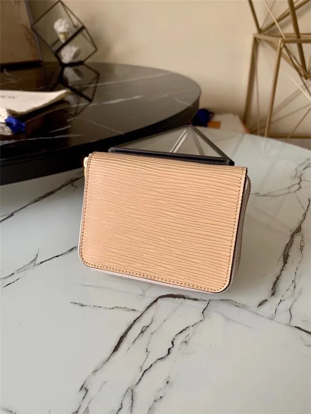 Louis Vuitton Multicolor Zip-Around Textured Leather Short Wallet 7